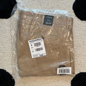 NWT J.Crew Factory Tan Slim Flex Chino Pants 38x32